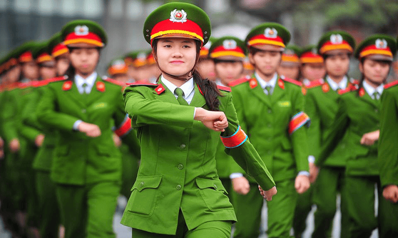 Tiêu chí tuyển sinh của các trường quân đội tuyển nữ