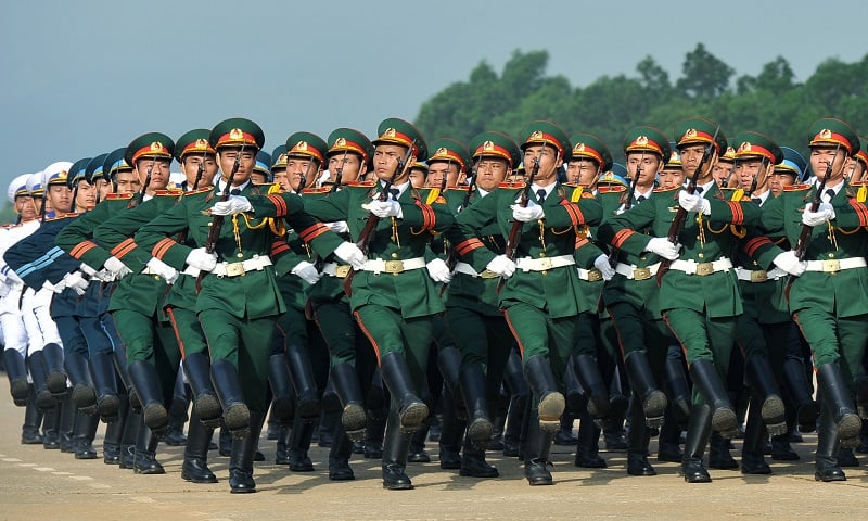 Quân sự Việt Nam đứng thứ mấy thế giới?